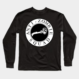 Anti-Zombie Squad (White) Long Sleeve T-Shirt